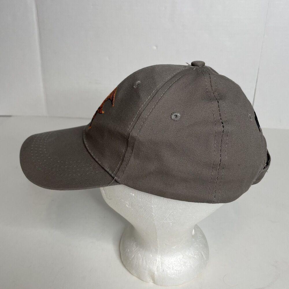 NRA Embroidered Eagle Logo Gray Adjustable Hat Baseball Cap - Picture 2 of 7